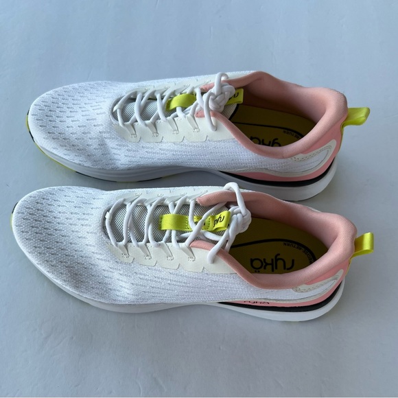 Ryka Shoes - Ryka Women’s Myriad, White/pink Walking Shoe, Size 11